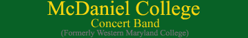 McDaniel College Concert Band