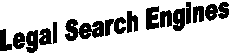Legal Search Engines