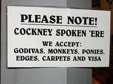 Cockney slang