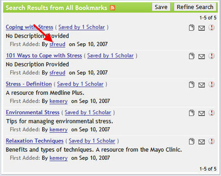 Bookmarks