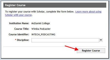 Register Course