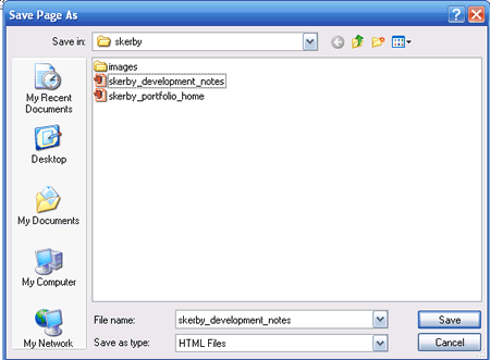 file for development notes