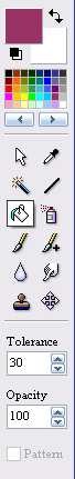 toolbar bucket