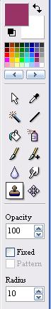 toolbar clone or rubber stamp