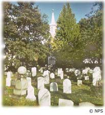 Cemetary in Independence National Historic Site