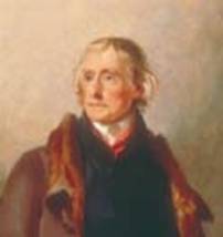 Portrait of Jefferson by Thomas Sully
