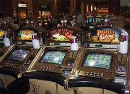 More slot machine heaven at the Caesars Palace, Las Vegas