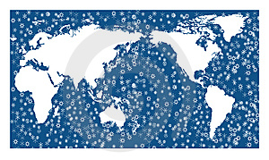 World In Christmas Stock Photos