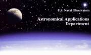 Astronomical Applications Department