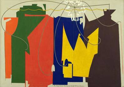 Man Ray (Emmanuel Radnitzky). The Rope Dancer Accompanies Herself with Her Shadows. 1916