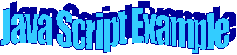 Java Script Example